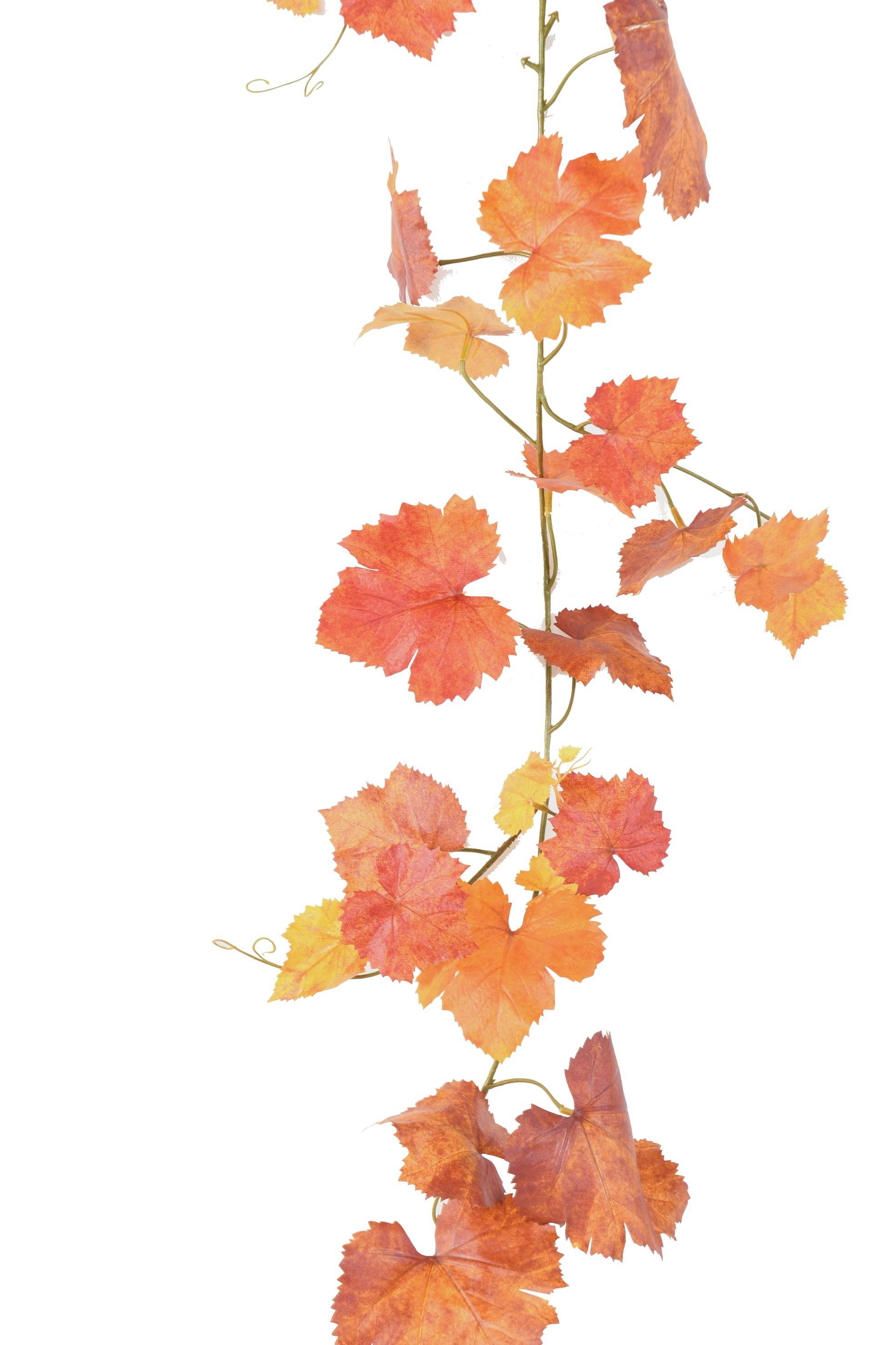Guirlande de feuilles d'automne artificielles (54.46.14) - Art From Italy
