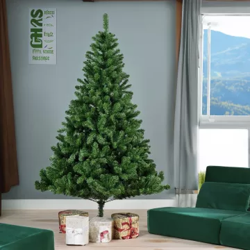 Sapin de noël artificiel écoline "revalorisé" 150 cm à 240 cm