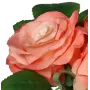 Bouquet artificiel de 3 roses 18 cm
