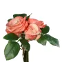 Bouquet artificiel de 3 roses 18 cm