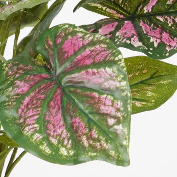 CALADIUM artificiel 40 cm