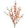 lanterne artificielle orange 75 cm