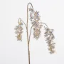 Branche LURIOSUM artificielle 85 ou 105 cm irisée or