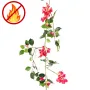 Guirlande de bougainvillée en fleurs 110 cm artificielles ANTI FEU