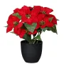 POINSETTIA artificiel 37 cm en pot